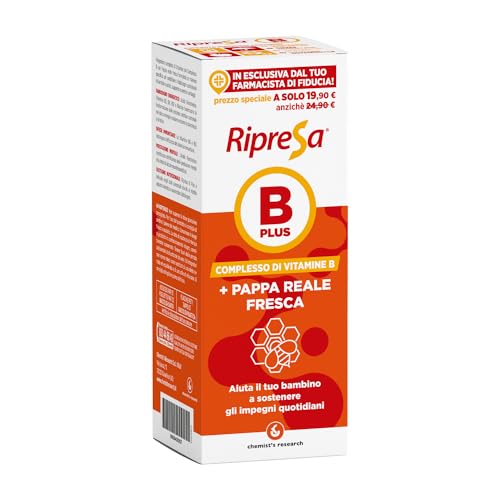 Chemist's Research Ripresa B Plus Sciroppo 200ml Pappa Reale