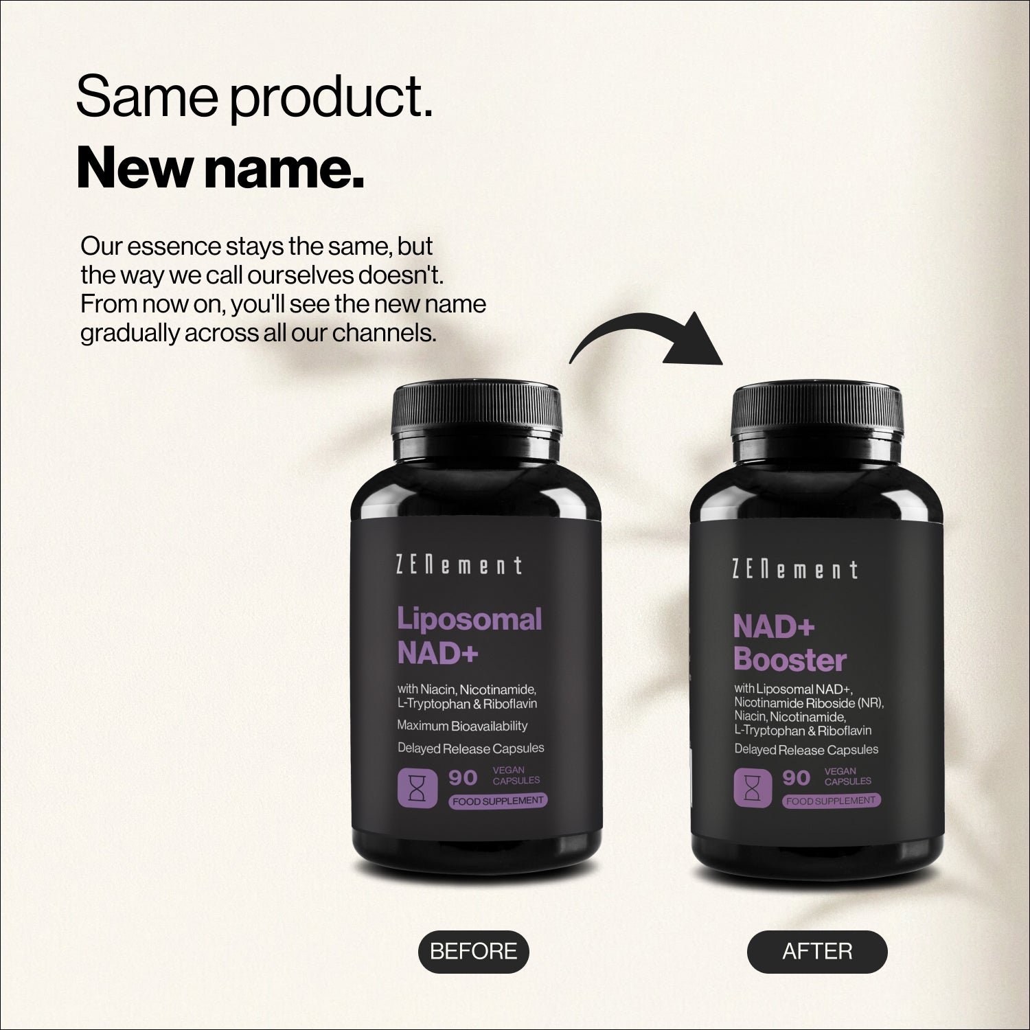 Zenement NAD+ Booster liposomiale capsule 90 capsule energia
