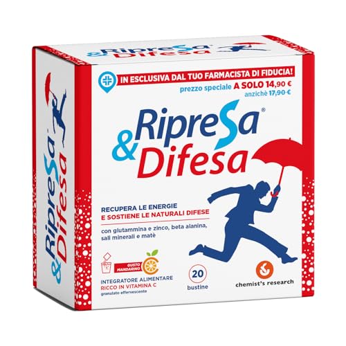 Chemist's Research Ripresa Difesa Integratore 20 Bustine Mandarino