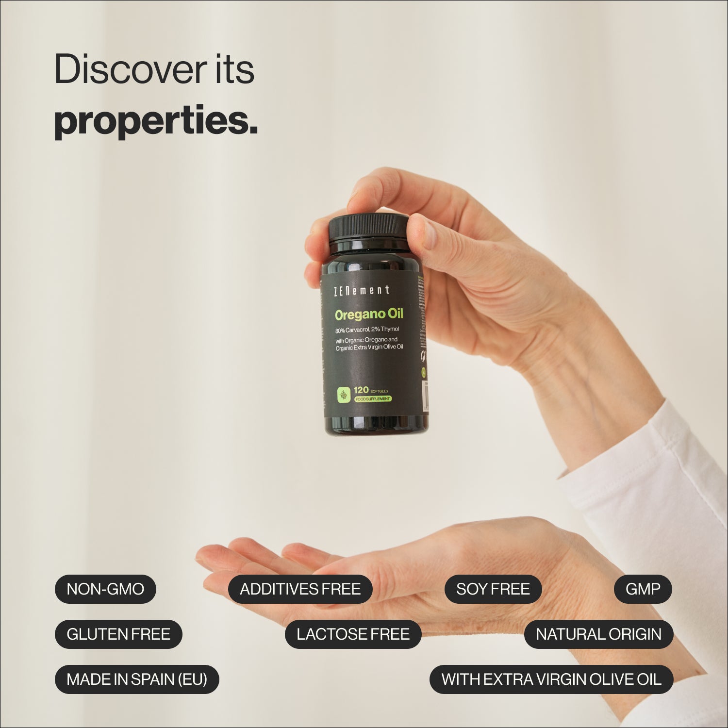 Zenement Olio di Origano 80% carvacrolo capsule 120 softgel