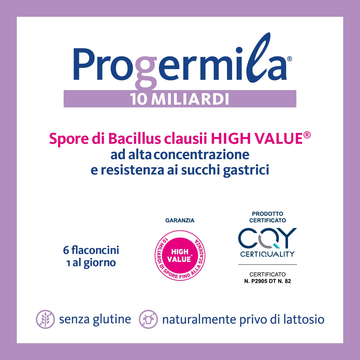 Chemist's Research Progermila 10 Miliardi Fermenti 2 Confezioni