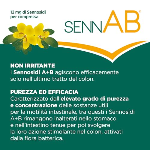 Chemist's Research SennAB Senna 60 Compresse Transito Intestinale