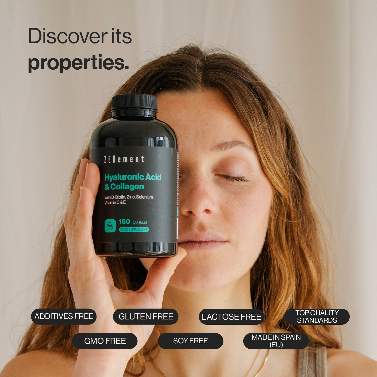 Zenement Acido Ialuronico Collagene Capsule 150 Capsule Pelle
