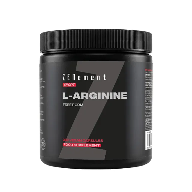 Zenement L-Arginina Forma Libera Integratore 360 Capsule Vegane
