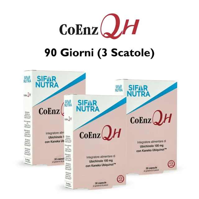 Sifar Antioxidation CoEnz QH capsule 90 cps 3 box ubiquinolo