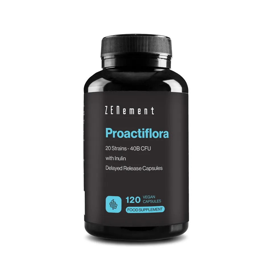 Zenement Proactiflora 20 Ceppi Probiotico 120 Capsule 40 Miliardi UFC