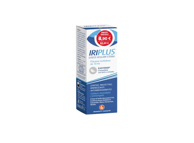 Chemist's Research Iriplus gocce oculari 10 ml ialuronato 0,4%