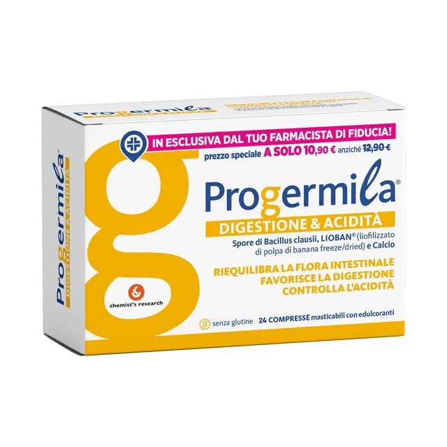Chemist's Research Progermila 24 compresse digestione