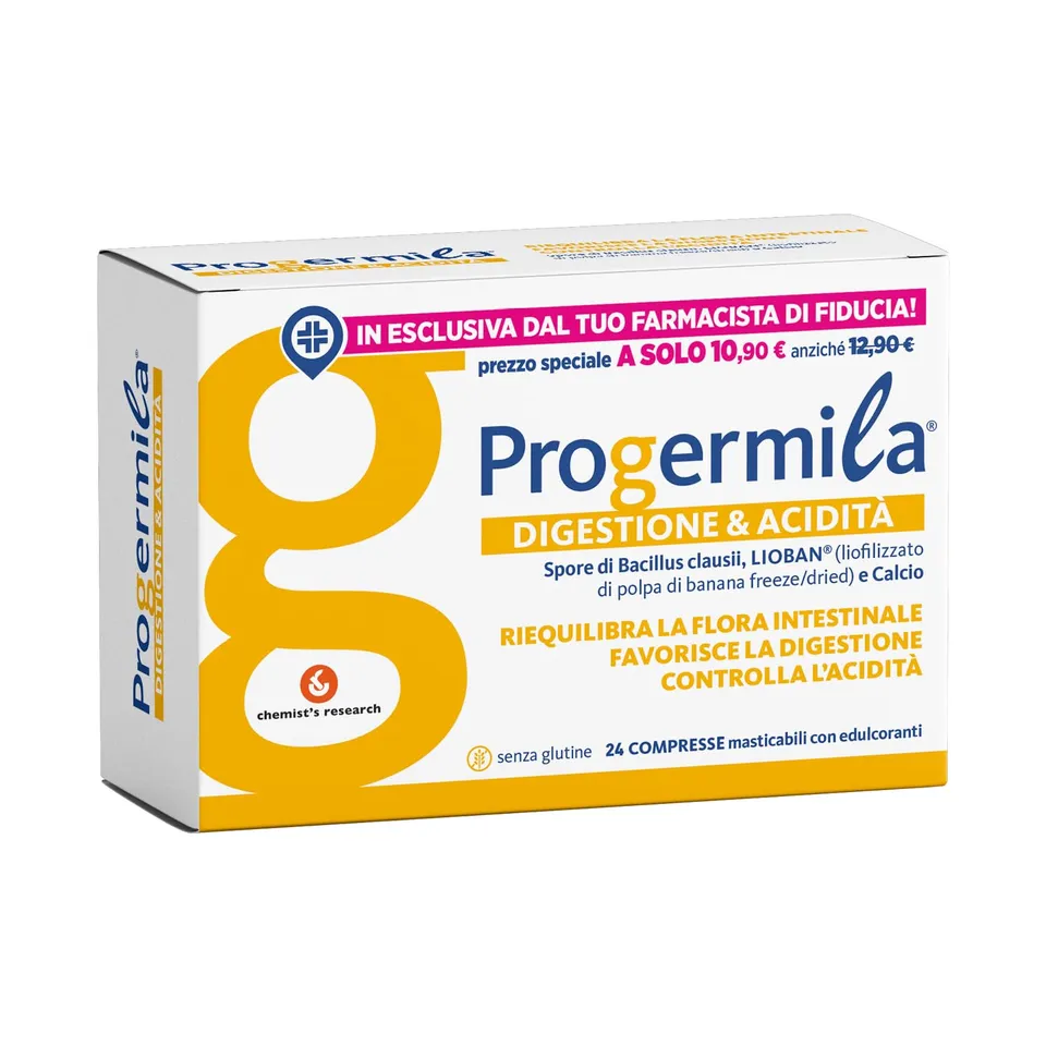 Chemist's Research Progermila 24 compresse digestione