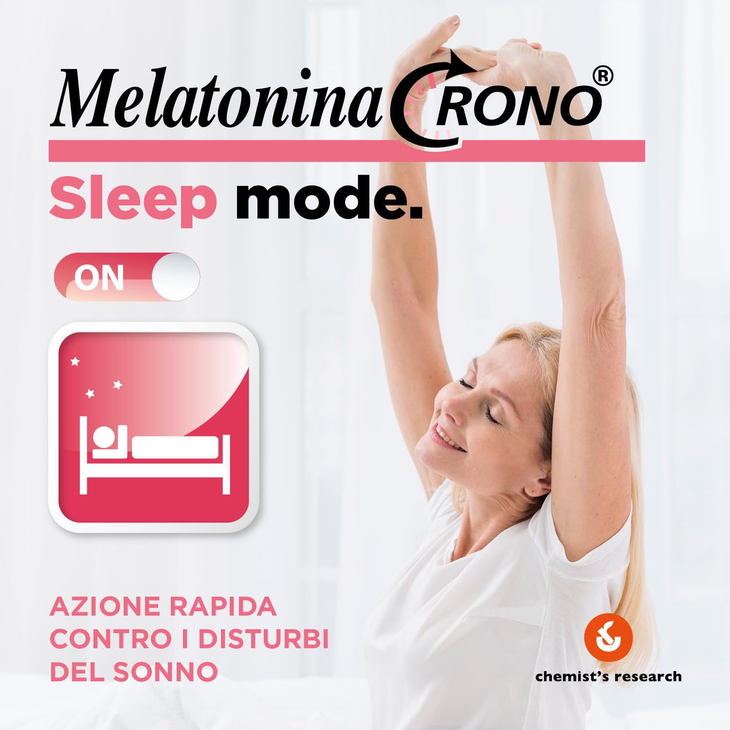 Chemist's Research Melatonina Crono Sonno 2x30 Compresse Stress