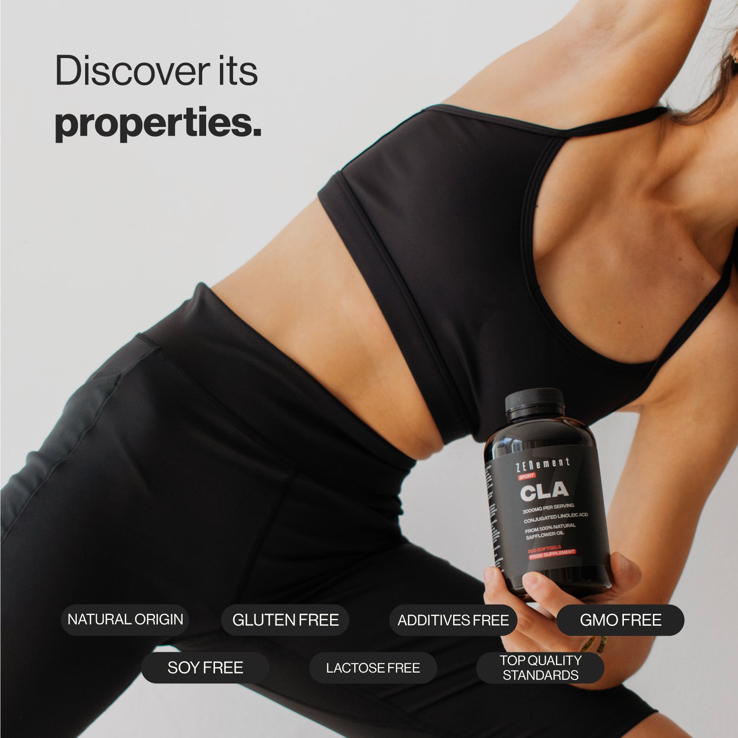 Zenement Controllo del Peso CLA 3000 mg integratore 180 softgel