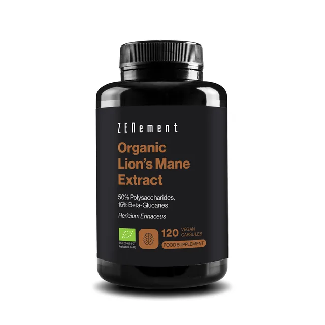 Zenement Lion's Mane Biologico integratore 120 capsule vegane