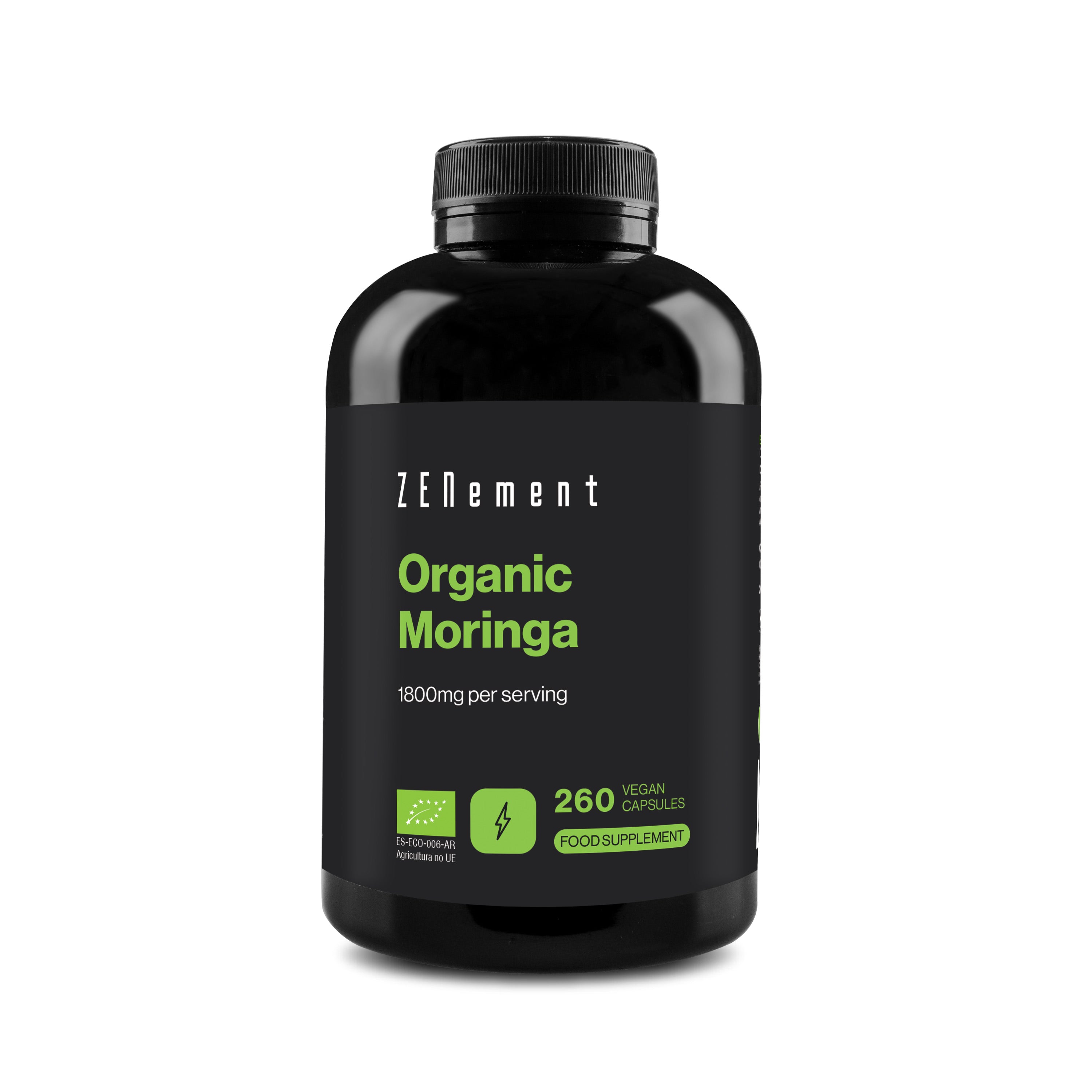 Zenement Moringa Biologica integratore 260 capsule 1800 mg dose