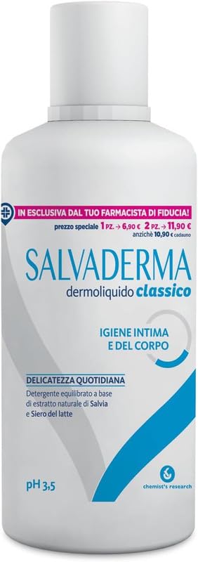Chemist's Research Salvaderma Detergente Intimo 500 ml Salvia