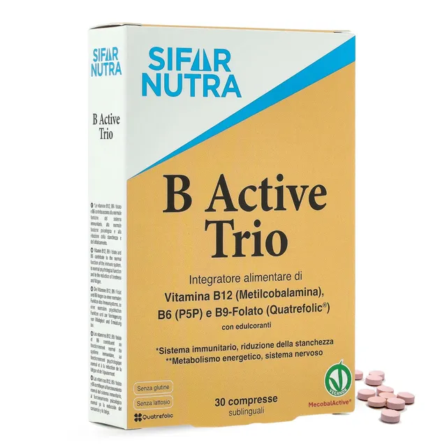 Sifar Nutra Memory B Active Trio integratore 30 compresse energia