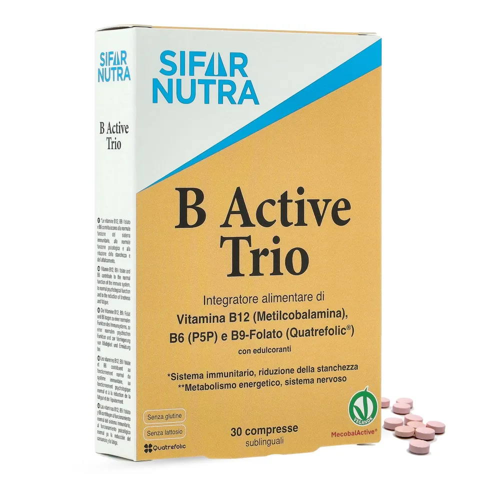 Sifar Nutra Memory B Active Trio integratore 30 compresse energia
