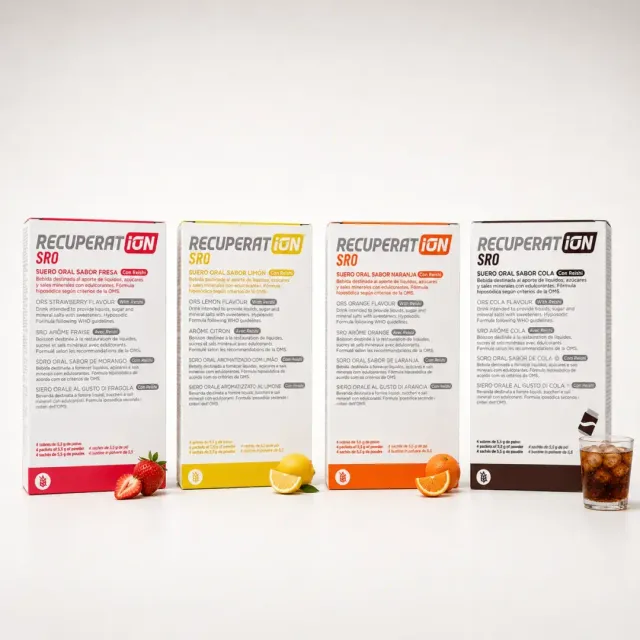 Recuperat-ion Recuperation SRO Sali Reidratazione 4 Bustine Glucosio