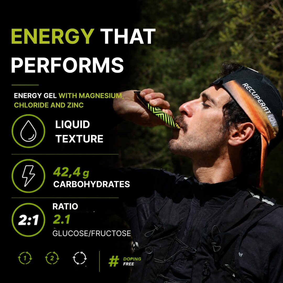Recuperat-ion Gel Boost Energy Gel Energetico 80g Cola Caffeina