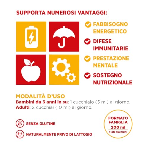 Chemist's Research Ripresa B Plus Sciroppo 200ml Pappa Reale