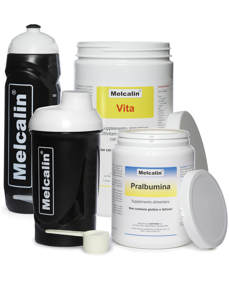 Melcalin Vita 1150g + Pralbumina Integratore Sali Minerali