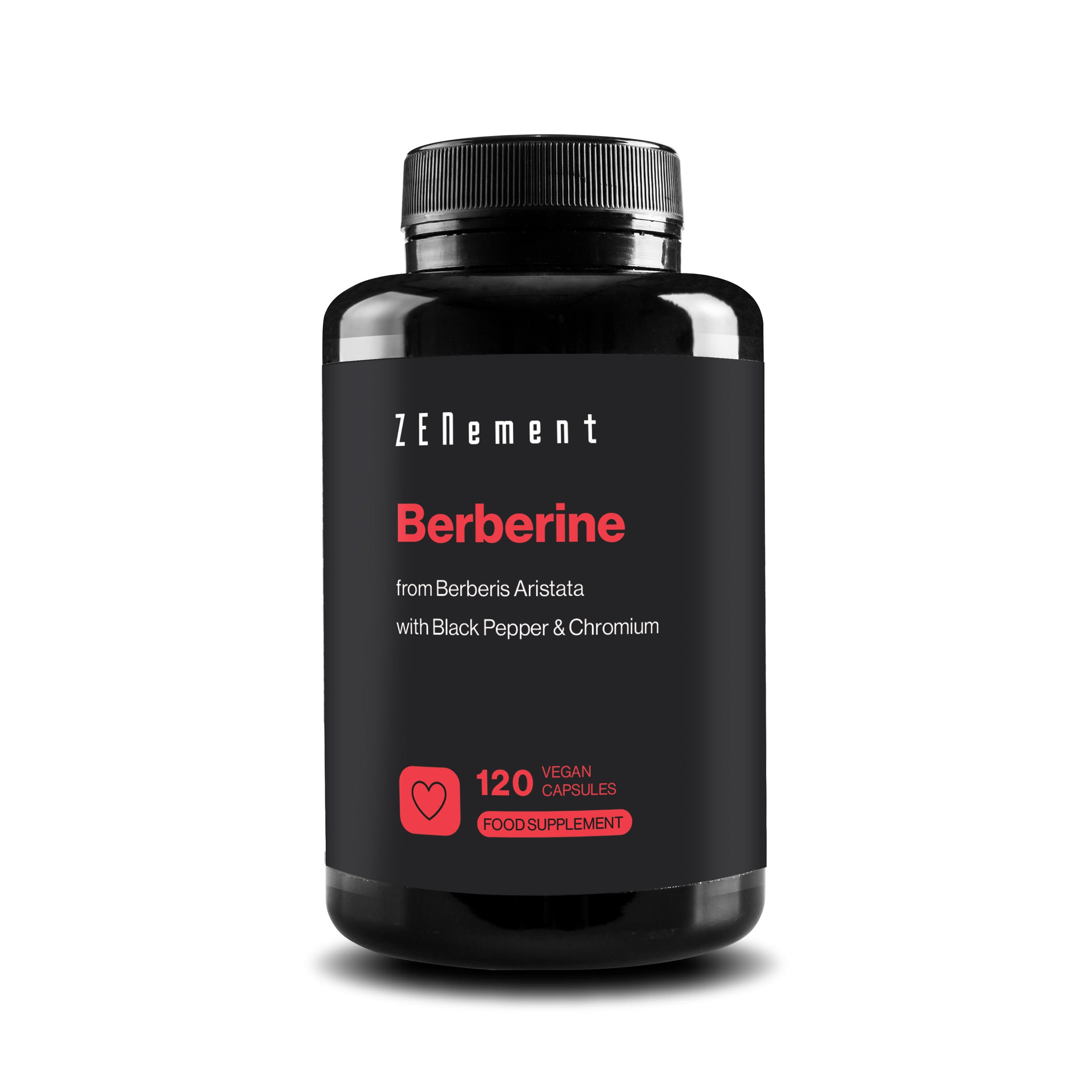 Zenement Controllo del Peso Berberina 500mg Integratore 120 Capsule Vegane