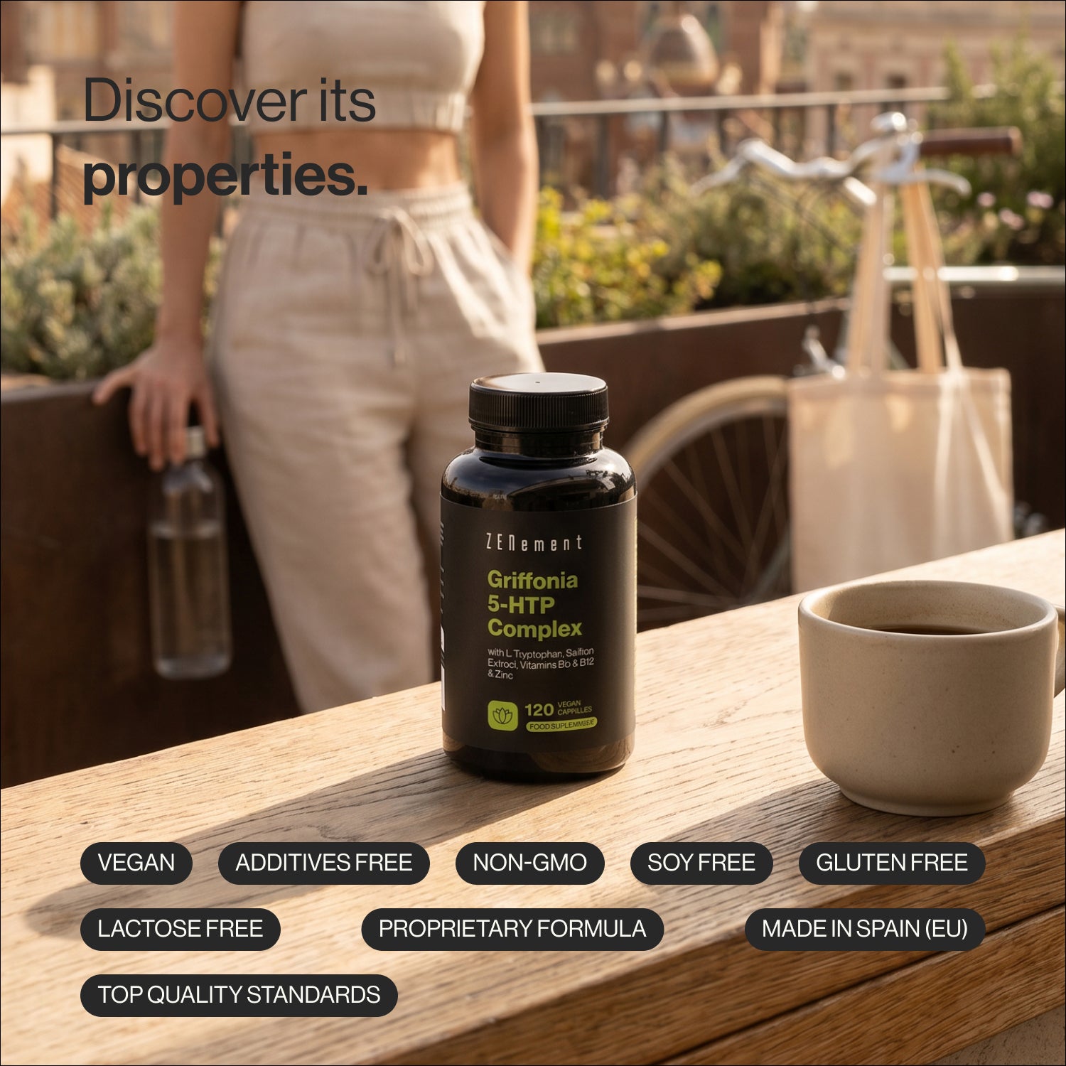 Zenement Rilassamento e Sonno Griffonia 5-HTP Complex 120 capsule