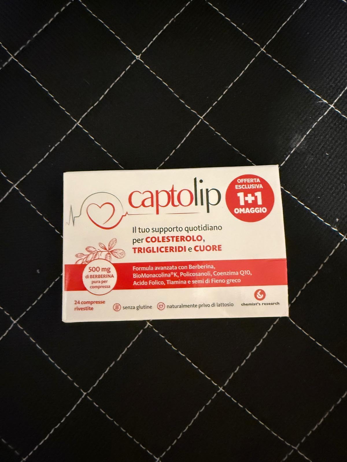 Chemist's Research Captolip Integratore 24 Compresse x2 Colesterolo