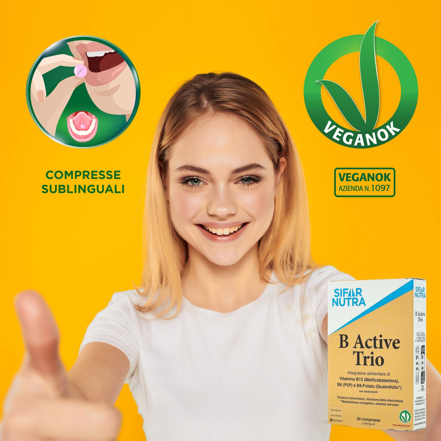 SIFAR NUTRA Memory B Active Trio B12 60 Compresse 2 Scatole
