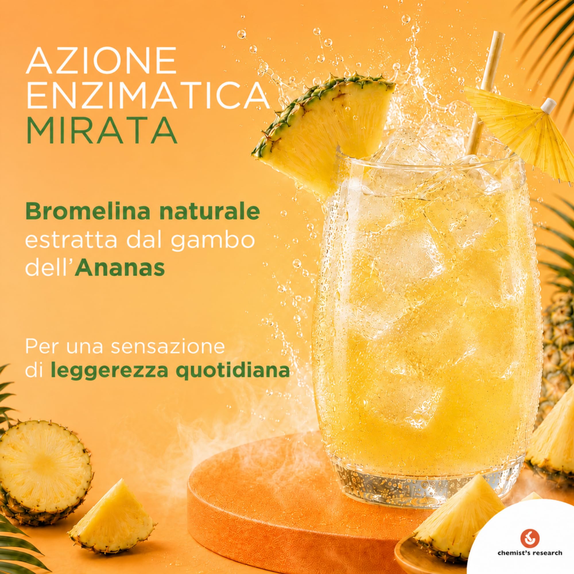 Chemist's Research Bioananas Oro Integratore 30 Stick Ananas x1