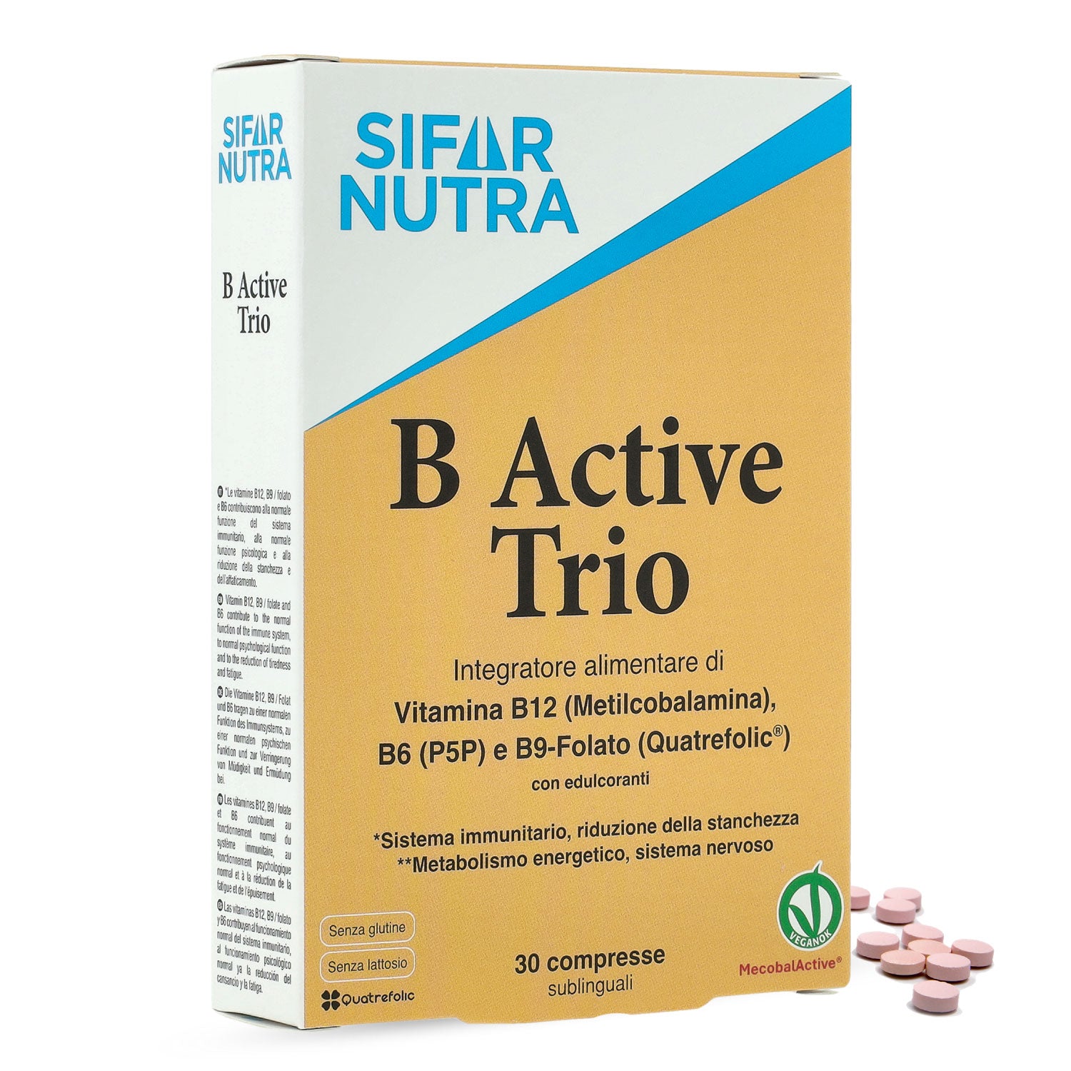 SIFAR NUTRA Memory B Active Trio B12 60 Compresse 2 Scatole