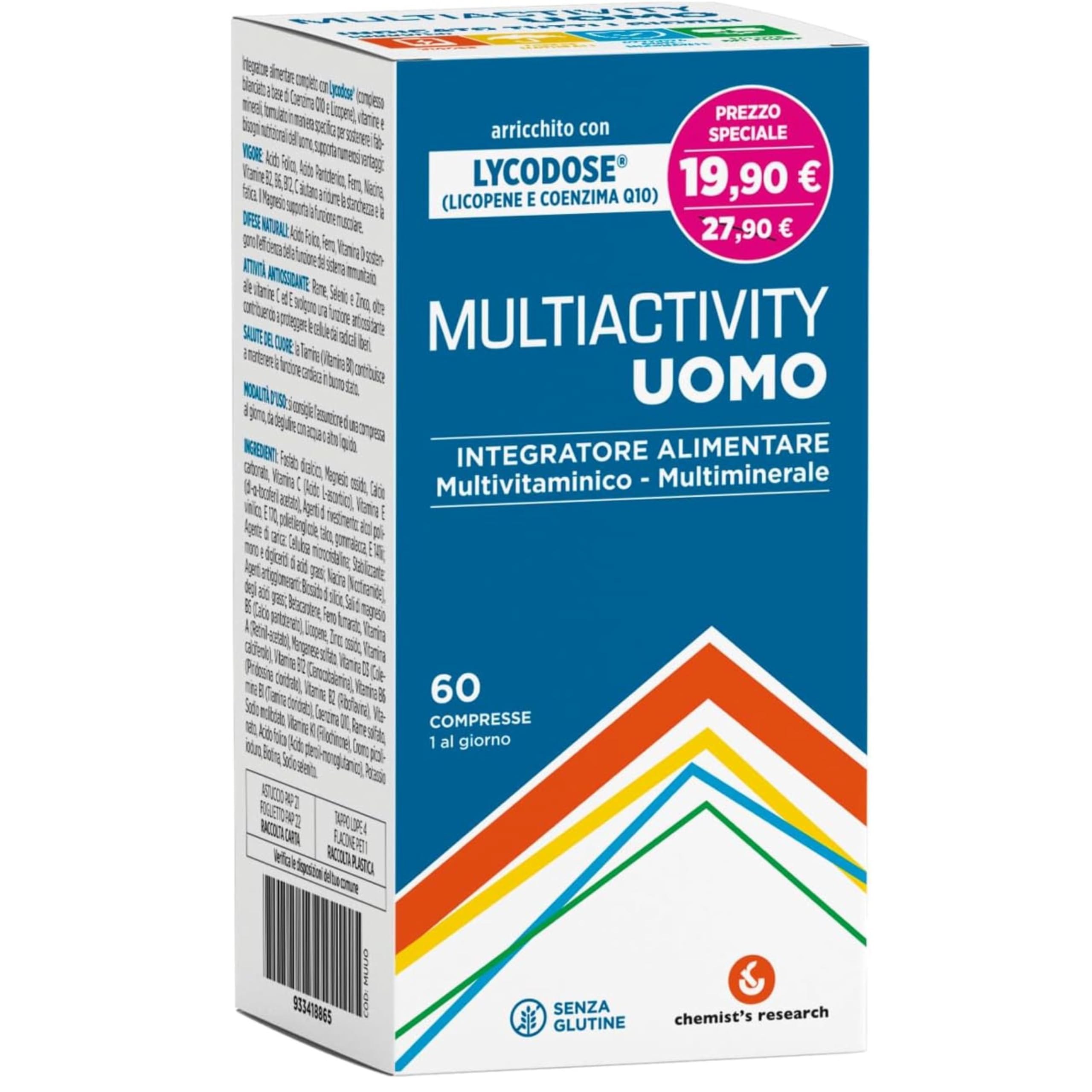 Chemist's Research Multiactivity Donna 50+ Integratore 60 Compresse