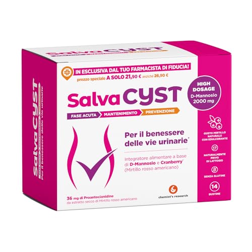 Chemist's Research Salvacyst 14 bustine mirtillo D-mannosio
