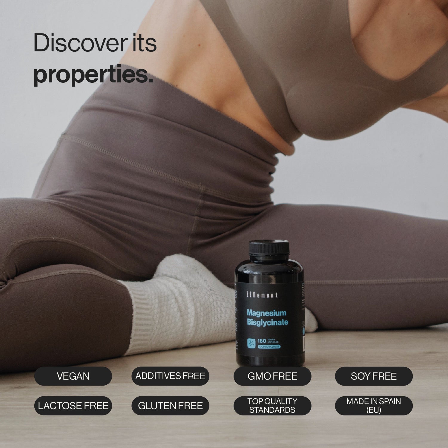 Zenement Magnesio Bisglicinato Integratore 180 Capsule 350 mg