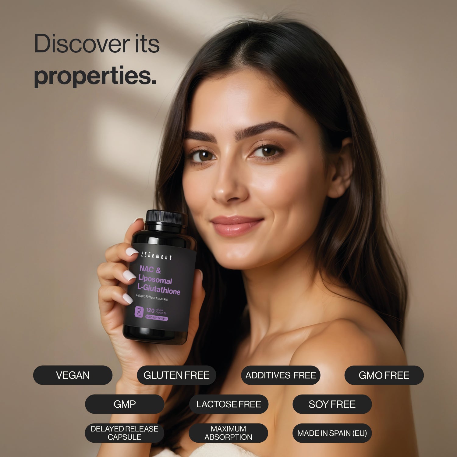 Zenement Longevità NAC Glutatione Liposomiale 120 Capsule Vegane