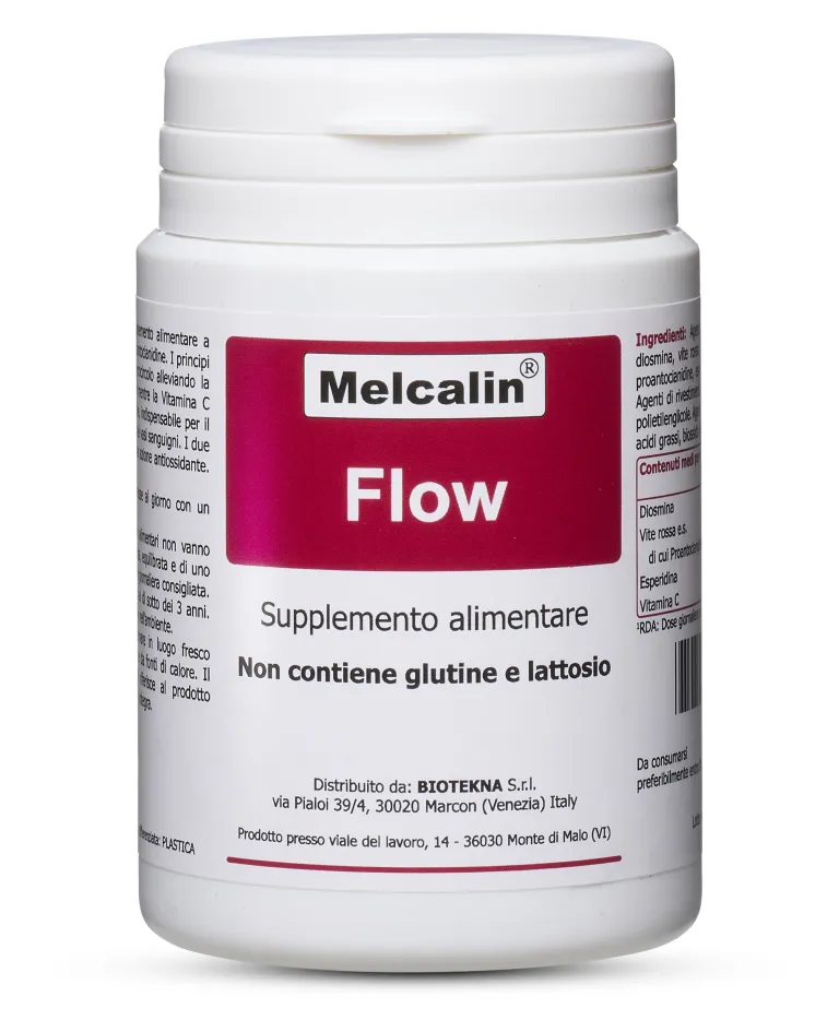 Melcalin Flow Integratore Drenante Depurativo Microcircolo