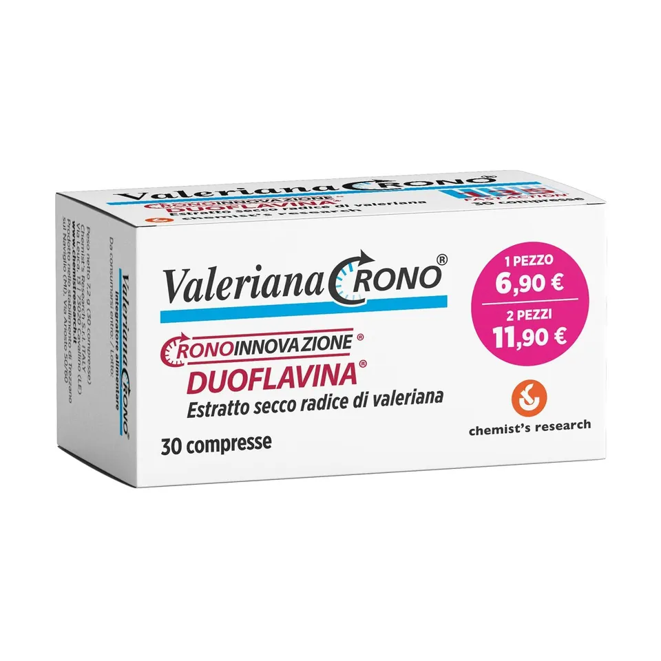 Chemist Research Valeriana Crono integratore 30 compresse sonno