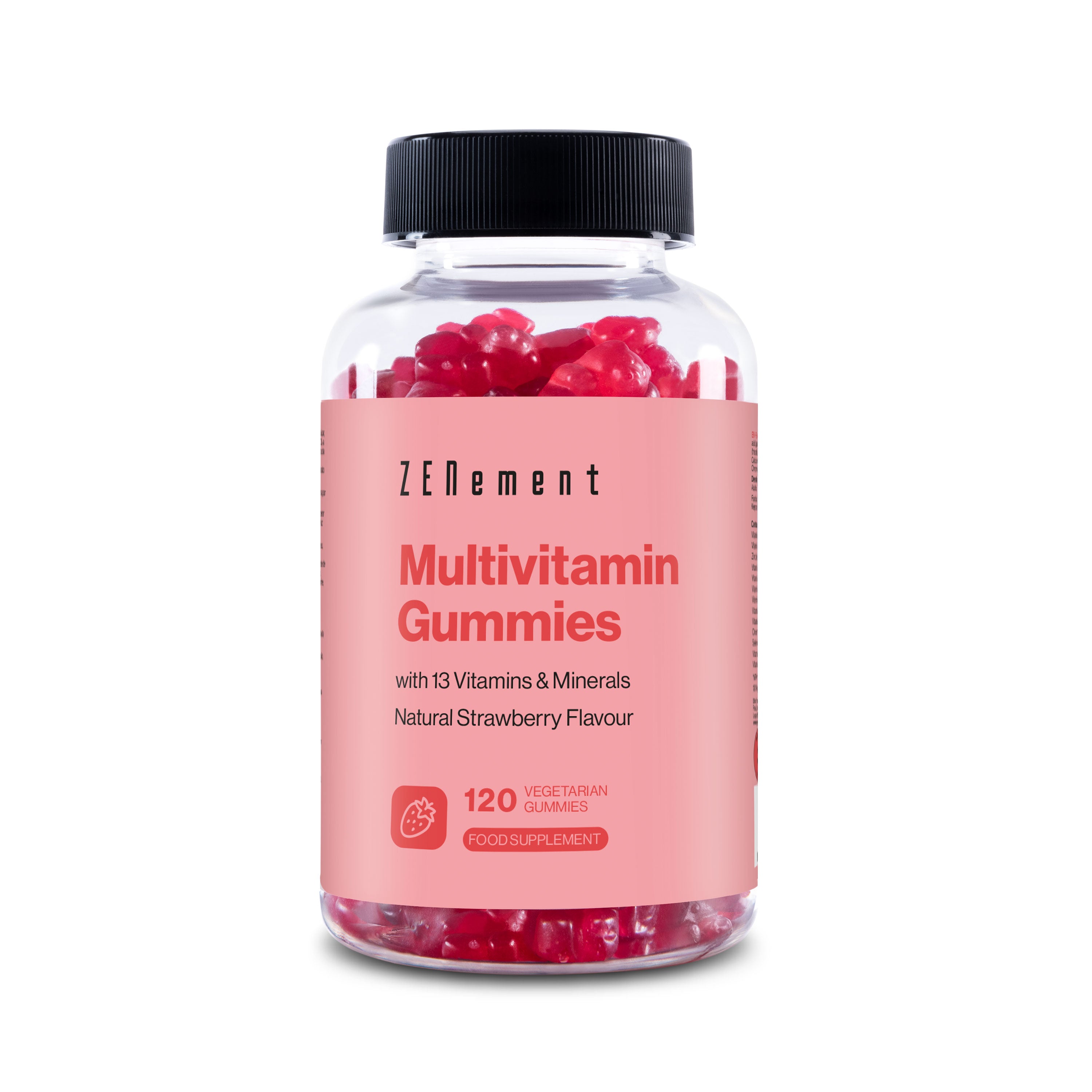 Zenement Multivitaminico 13 vitamine gommose 120 caramelle fragola