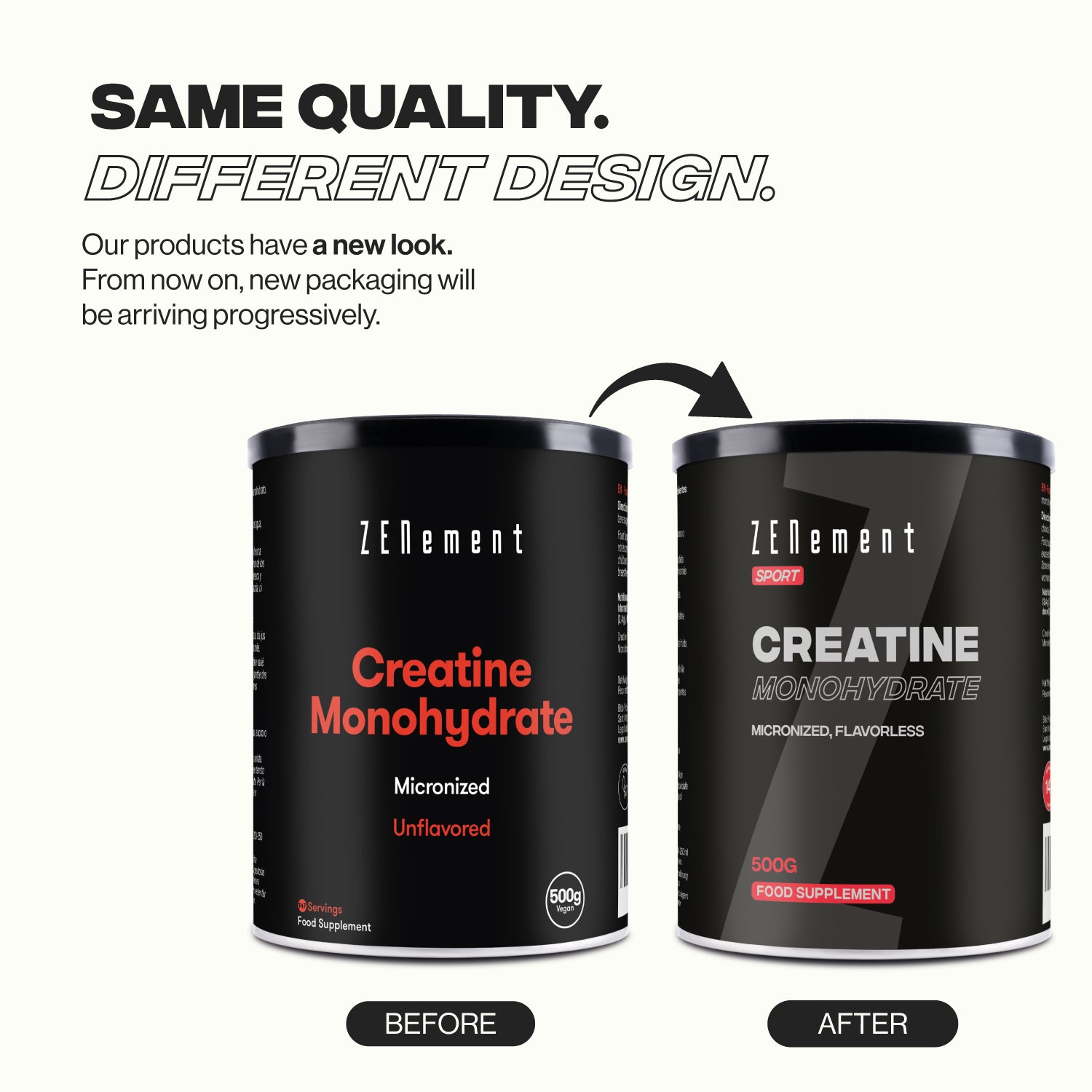 Zenement Sport Creatina Monoidrato in Polvere 500 g Vegana