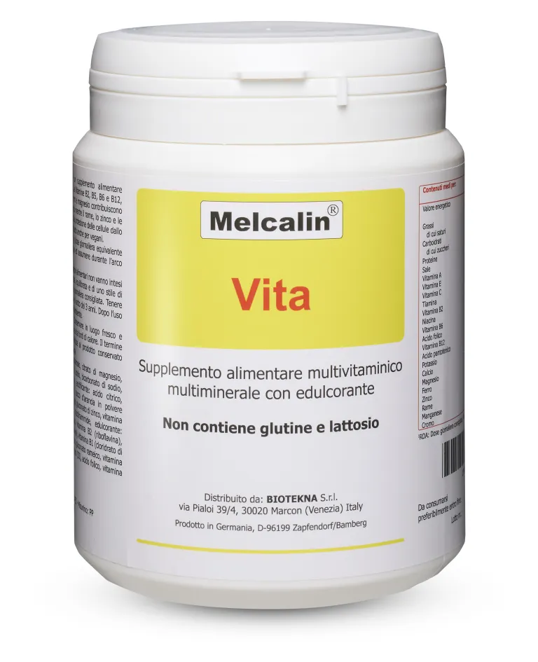 Melcalin Vita 320g multivitaminico polvere idratazione