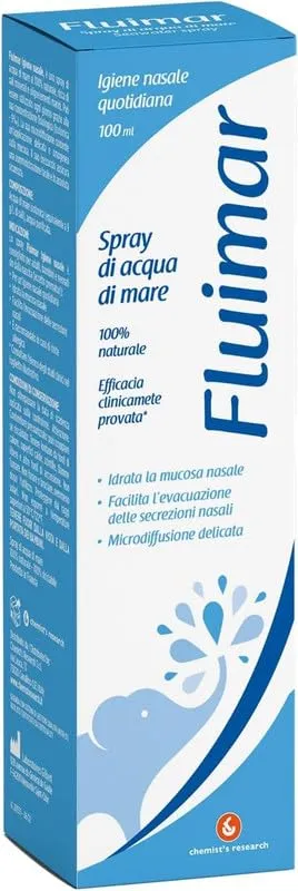 Chemist's Research Fluimar Spray Nasale 200 ml Isotonico 2x100 ml