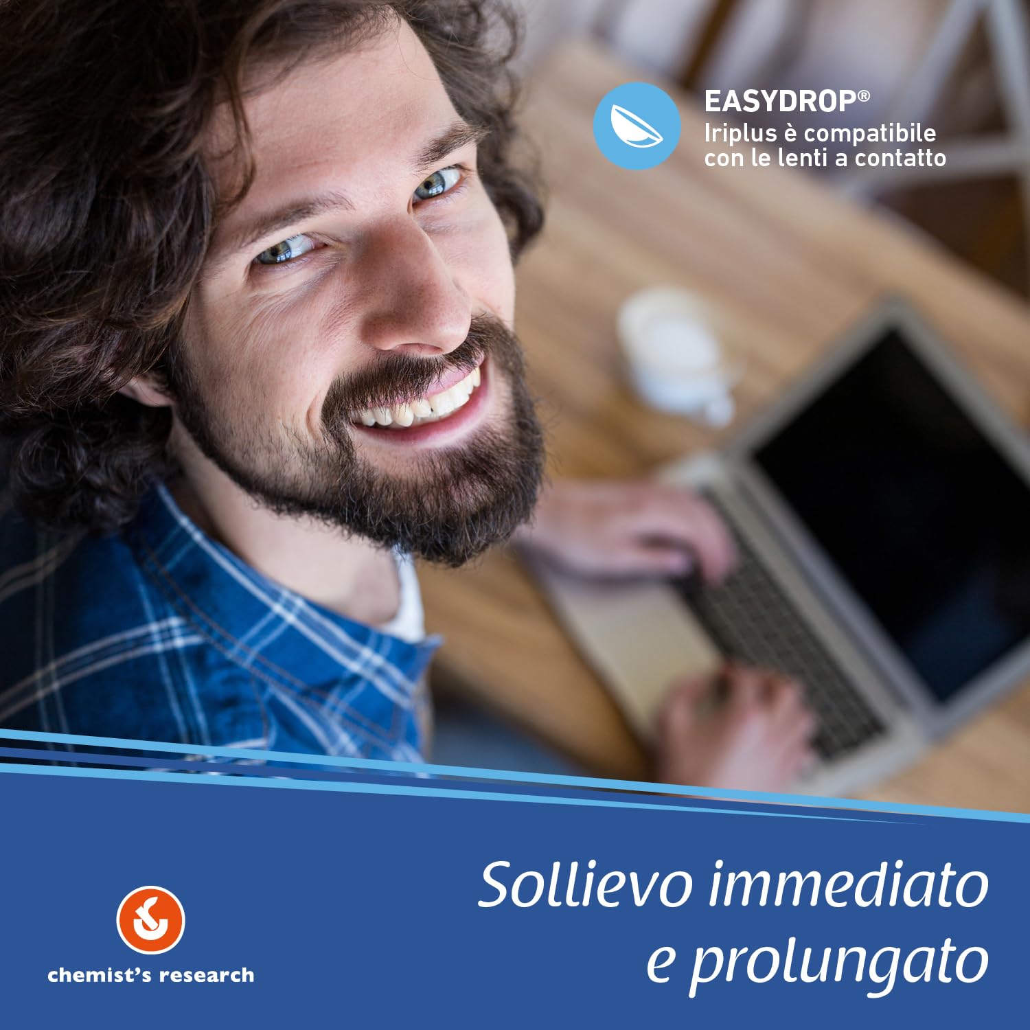 Chemist's Research Iriplus Gocce Oculari 15 Monodosi 0,4% Ialuronico