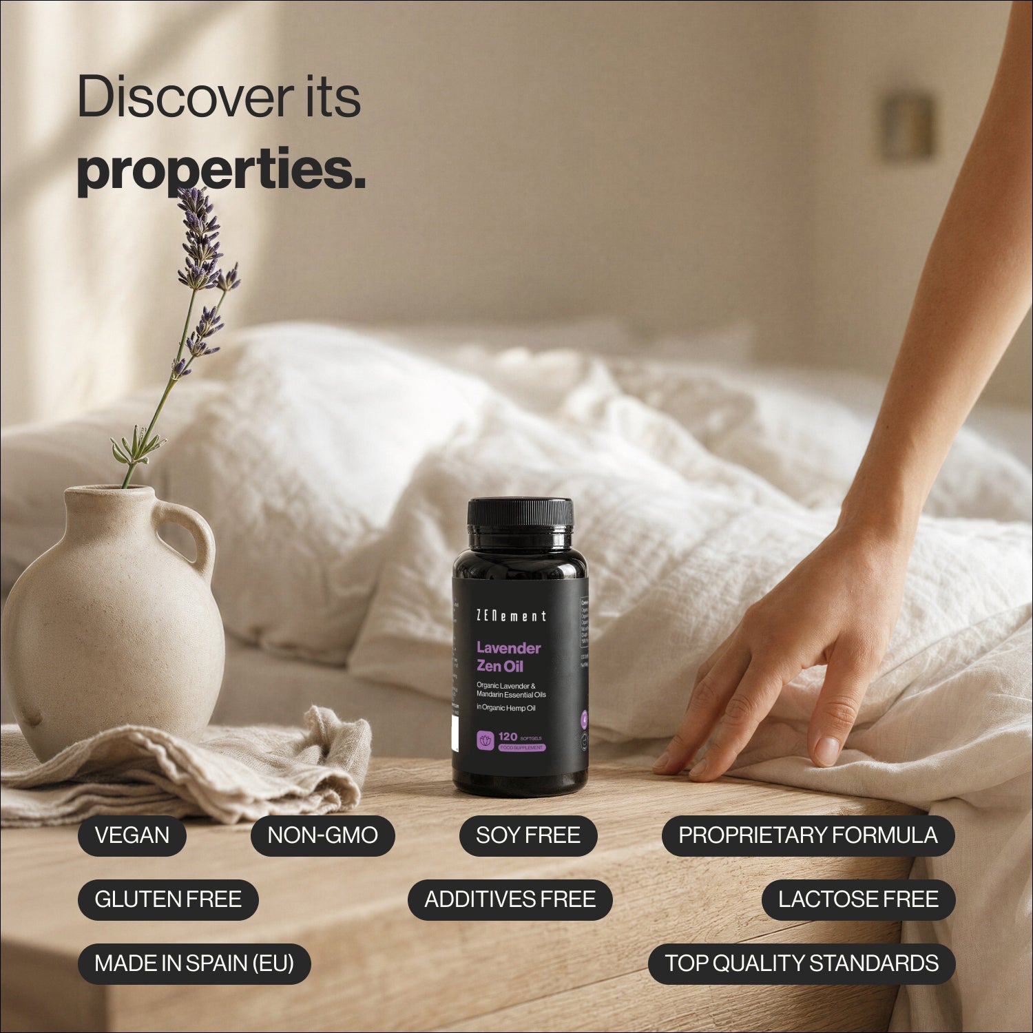 Zenement Olio Zen Lavanda Integratore 120 Capsule Softgel Bio