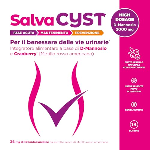 Chemist's Research Salvacyst 14 bustine mirtillo D-mannosio