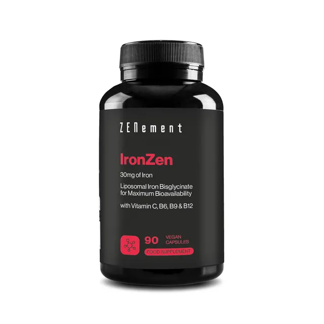 Zenement IronZen Ferro 30 mg Integratore 90 Capsule Vegane
