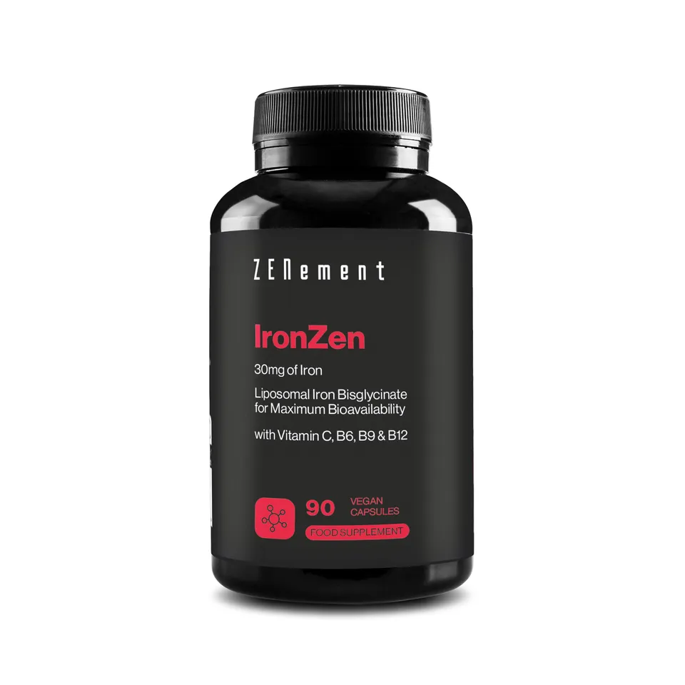 Zenement IronZen Ferro 30 mg Integratore 90 Capsule Vegane