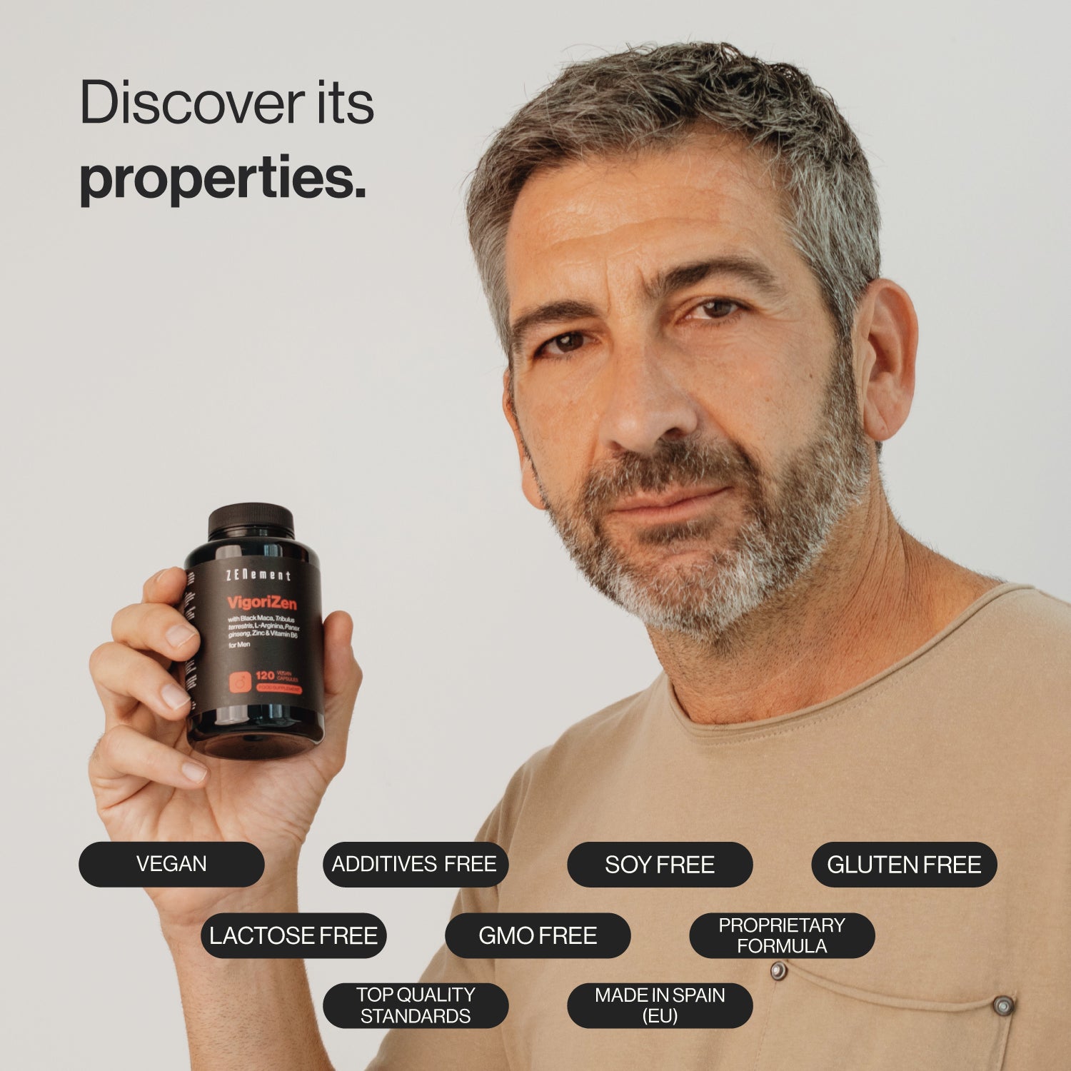 Zenement VigoriZen Uomo Capsule 120 Capsule Maca Nera Ginseng