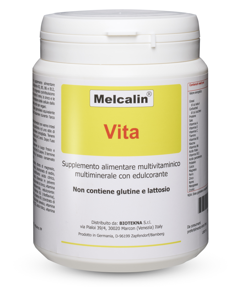 Melcalin Vita 320g multivitaminico polvere idratazione