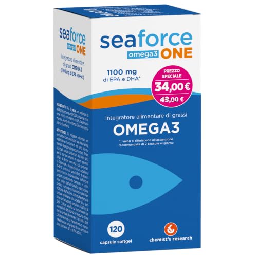 Chemist's Research SeaForce One Omega-3 120 Capsule EPA DHA