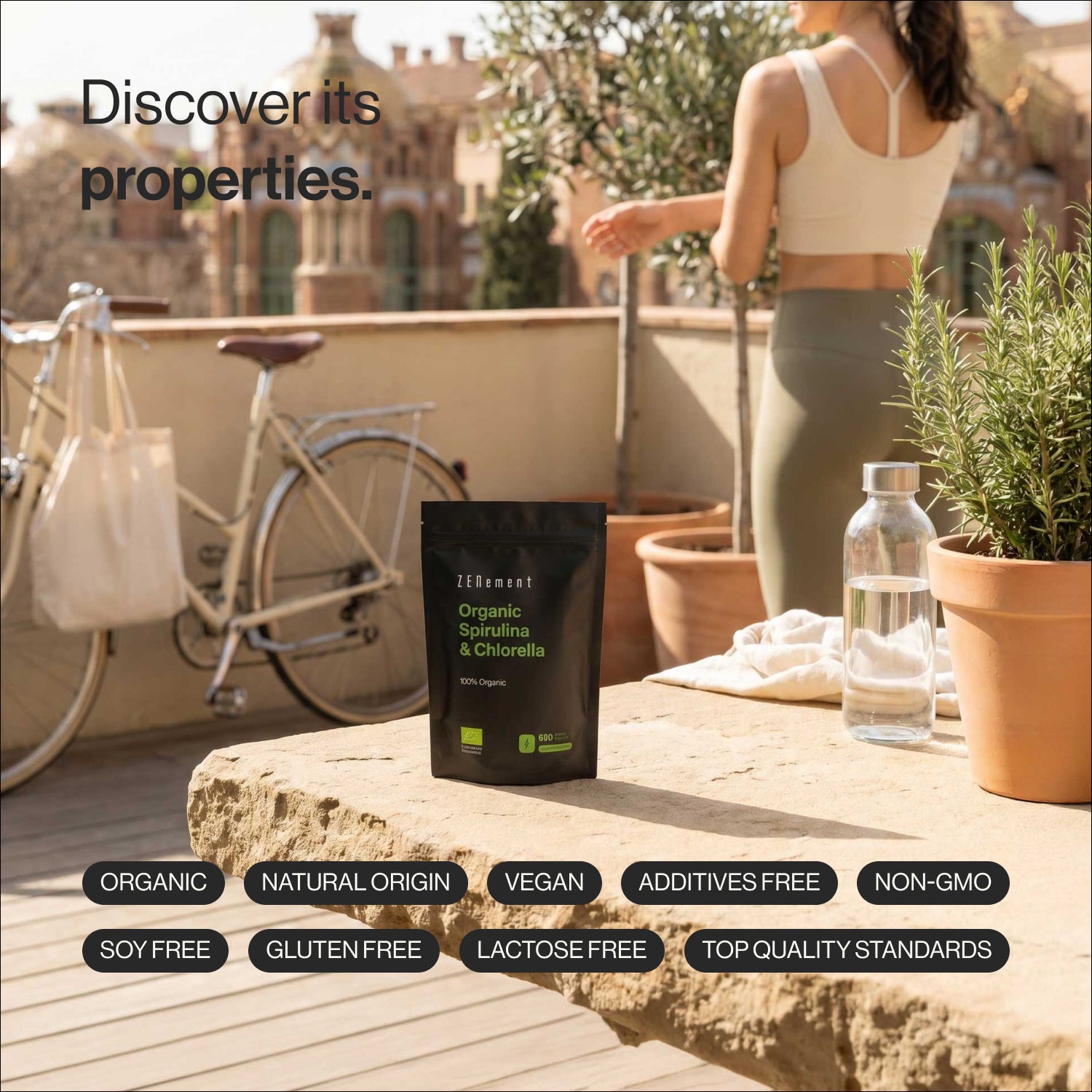 Zenement Spirulina Clorella Bio Integratore 600 Compresse