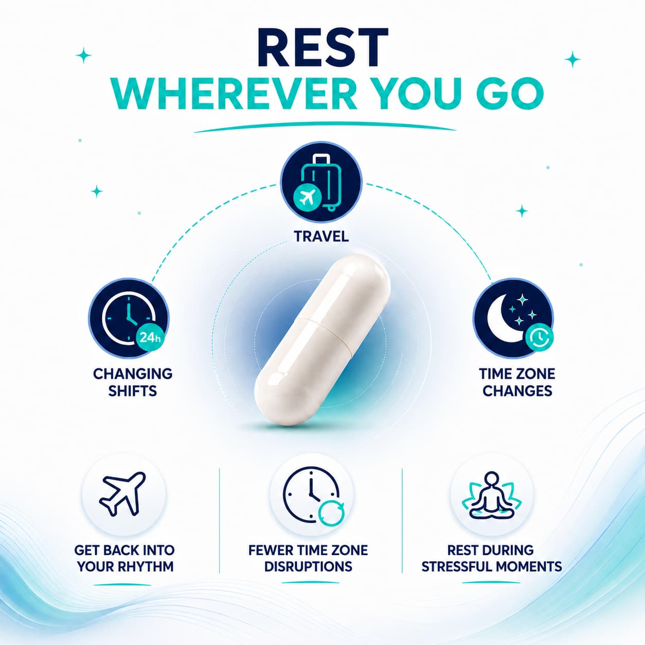 Recuperat-ion VitAmin-T Sleep integratore sonno 30 capsule melatonina